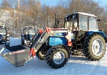 В нашем автопарке свыше 20 тракторов